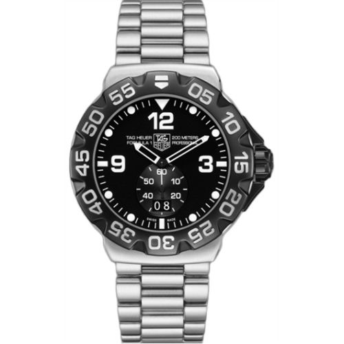 TAG Heuer Formula 1 Big Date 44 Stainless Steel / Black / Bracelet
